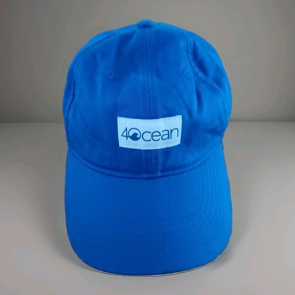 4Ocean 4 Ocean Classic Cap Hat Environmentalist Save the Ocean Water World Blue